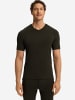 Hanro V-Shirt Casuals in earthy ink melange