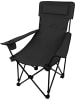 Normani Outdoor Sports Outdoor-Klappstuhl Nipigon in Schwarz