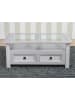 ebuy24 Couchtisch New Mexico Grau 107 x 76 cm