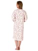 NORMANN Nachthemd Kuschelinterlock - 69631 in creme