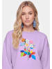 IZIA Women Sweatshirt in Lavender