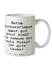 Mr. & Mrs. Panda Kaffeetasse Spruch Glückliche Apothekerin mit S... in Weiß