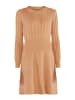 TOOCHE Kleid "Strickkleid" in beige