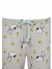 Peanuts Pyjama in mint-grau-meliert