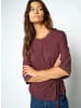 Mos Mosh T-Shirt MMJuana in aubergine