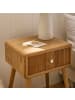 CALICOSY Nachttisch AVA in Helles - (W) 42  x (H) 52  x (L) 35  cm