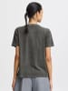 b.young T-Shirt Relaxed Fit NYC Print Weich Lässig in Grau