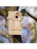 relaxdays Nistkasten in Natur - (B)16x (H)25 x (T)14 cm