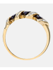 Diamant L'éternel Eternity-Ring aus 375 Gelbgold mit Diamant mit Saphir