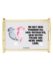 Mr. & Mrs. Panda Tablett Axolotl Freundin mit Spruch in Grau Pastell