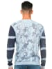 FIOCEO Pullover in hellblau