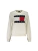 Tommy Hilfiger Weiß Damen Sweatshirt aus Baumwolle