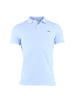 Lacoste halbarm Poloshirt Slim Fit in Azurblau