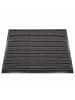 Siena Garden Fußmatte STRIPS mit 100% Polypropylen-Flor, 60 x 80 cm in anthrazit