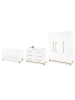 Pinolino Kinderzimmer-Set Riva extrabreit groß, 3-tlg.