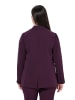 Ulla Popken Blazer in dunkle pflaume