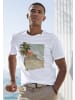 Beach Time T-Shirt in mint / bedruckt