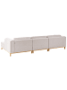 Beliani 4-Sitzer Sofa VENG in Beige - (W) 347 x (H) 84 x (L) 156 cm