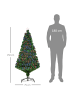 HOMCOM Weihnachtsbaum-Ø60 x H120 cm-Grün