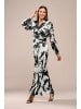 Mart Visser Carly Bluse mit Print, Schwarz/Weiß