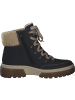 rieker Winterstiefeletten in Pazifik/Mogano/Beige