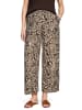 Zero  Stoffhose in Beige/Brown