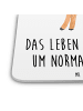 Mr. & Mrs. Panda Coaster Lama Stolz mit Spruch in Weiß