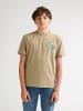 Petrol Industries T-Shirt mit Rückenprint Sol in Braun