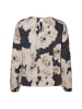 Marie Lund Bluse in beige mehrfarbig