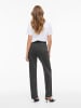 Vila Straight Fit Jeans in Dark Grey Denim 1