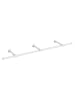 SONGMICS Wand‑Kleiderstange Dalson in Weiß - (B)170.1 x (H)7.1 x (T)30.5 cm