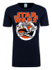 Logoshirt T-Shirt Star Wars X-Wings in dunkelblau