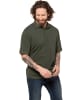 JP1880 Poloshirt in dunkel oliv