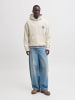Jack & Jones Kapuzenpullover in Antique White