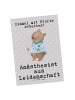 Mr. & Mrs. Panda einzelkarte Anästhesist Leidenschaft mit Spruch in Grau Pastell