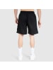 SMILODOX Shorts Classic Ripp in Schwarz