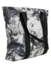 Urban Classics Urban Classics Unisex Tie Dye Tote Bag in black/white