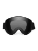 YEAZ APEX Magnet-Ski-Snowboardbrille schwarz/schwarz in schwarz