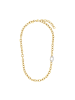 Noelani Kette mit Anhänger Edelstahl, IP Gold in Gold
