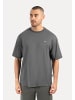 SMILODOX T-Shirt Cedrik in Grau