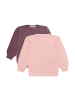 Minymo Rundhalspullover MISweat girl in Rosa