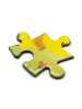 Mr. & Mrs. Panda Puzzle Biene Liebe Design ohne Spruch in Weiß