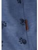 naketano Sweatshirt Krokettenhorst 20 Blue Melange Dog Print