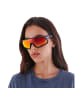 YEAZ SUNRISE sport-sonnenbrille black/red in rot