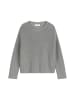 Marc O'Polo DfC-Strickpullover oversize in grey granite melange