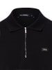Karl Lagerfeld Poloshirt in schwarz