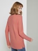 Tom Tailor Tom Tailor Longsleeve Strickpullover mit Rundhalsausschnitt in rosa