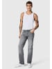 PEAK TIME  Straight-Jeans Orbis in Moon Grey