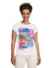 Betty Barclay Basic Shirt mit Aufdruck in Patch White/Varicolored