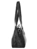 SPIKES & SPARROW Schultertasche echt Leder in schwarz